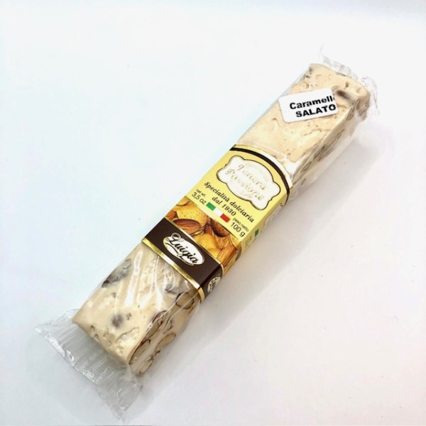 Torrone mit Salzkaramell