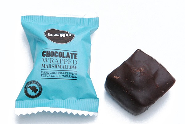 Flow Pack Dark Salted Caramel Marshmallows